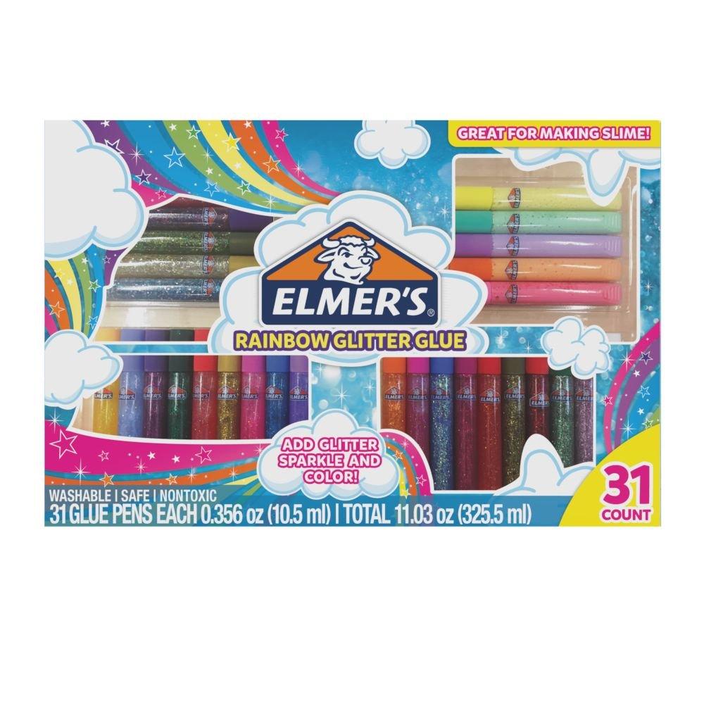 Elmer'sSwirl Glam Glitter Glue, 0.36 Oz. Each, 31 Count