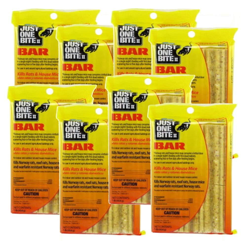 16 oz. Rodent Rat Bait Cake Blocks - (Pack of 8)