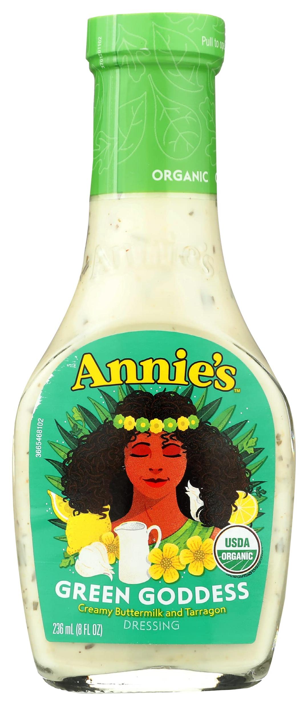 Annies Homegrown Organic Green Goddess Dressing, 8 Ounce