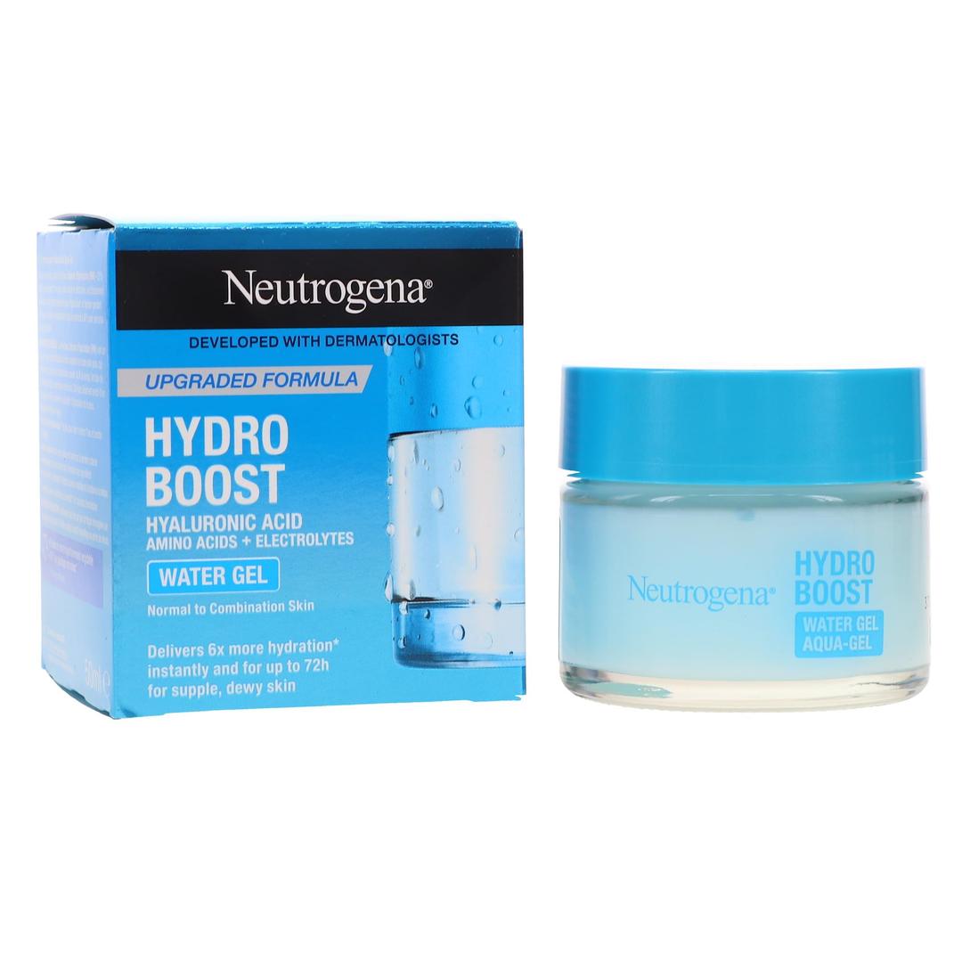 NeutrogenaHydro Boost Hyaluronic Acid Hydrating Water Gel Daily Face Moisturizer for Dry Skin, Oil-Free, Non-Comedogenic Face Lotion, 1.7 fl. Oz