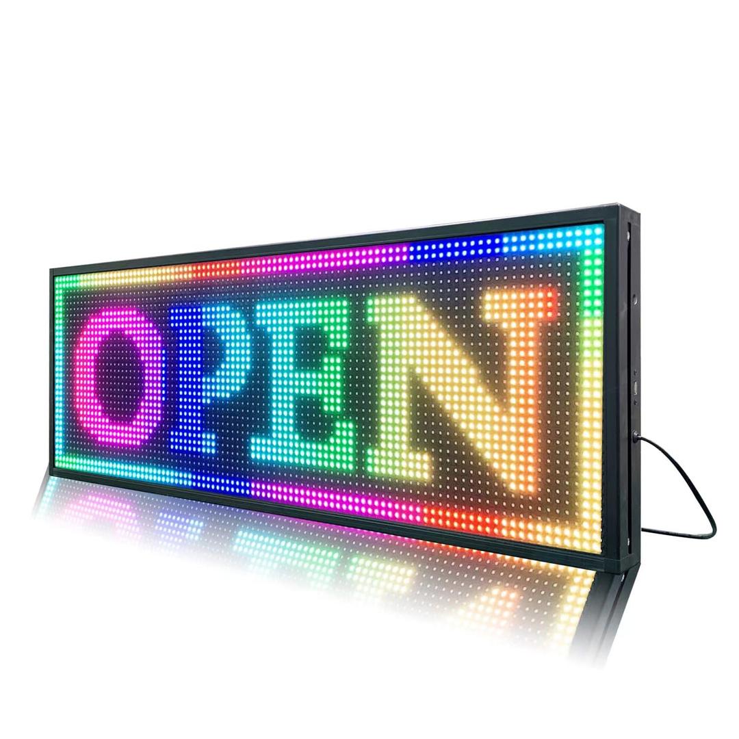 CT-P10 OUTDOOR Colorful Images Texts & Number LED sign board