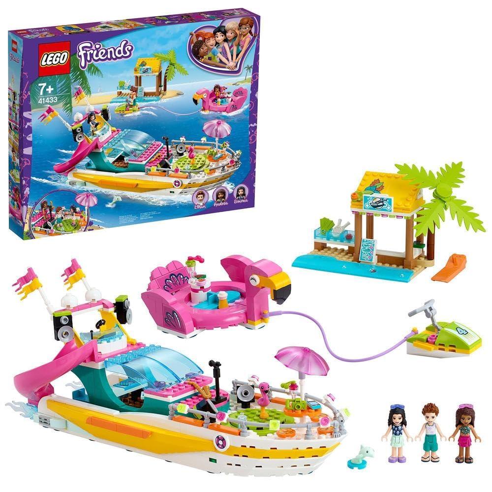 LEGOFriends Party Boat 41433 Building Kit (640 Pieces)