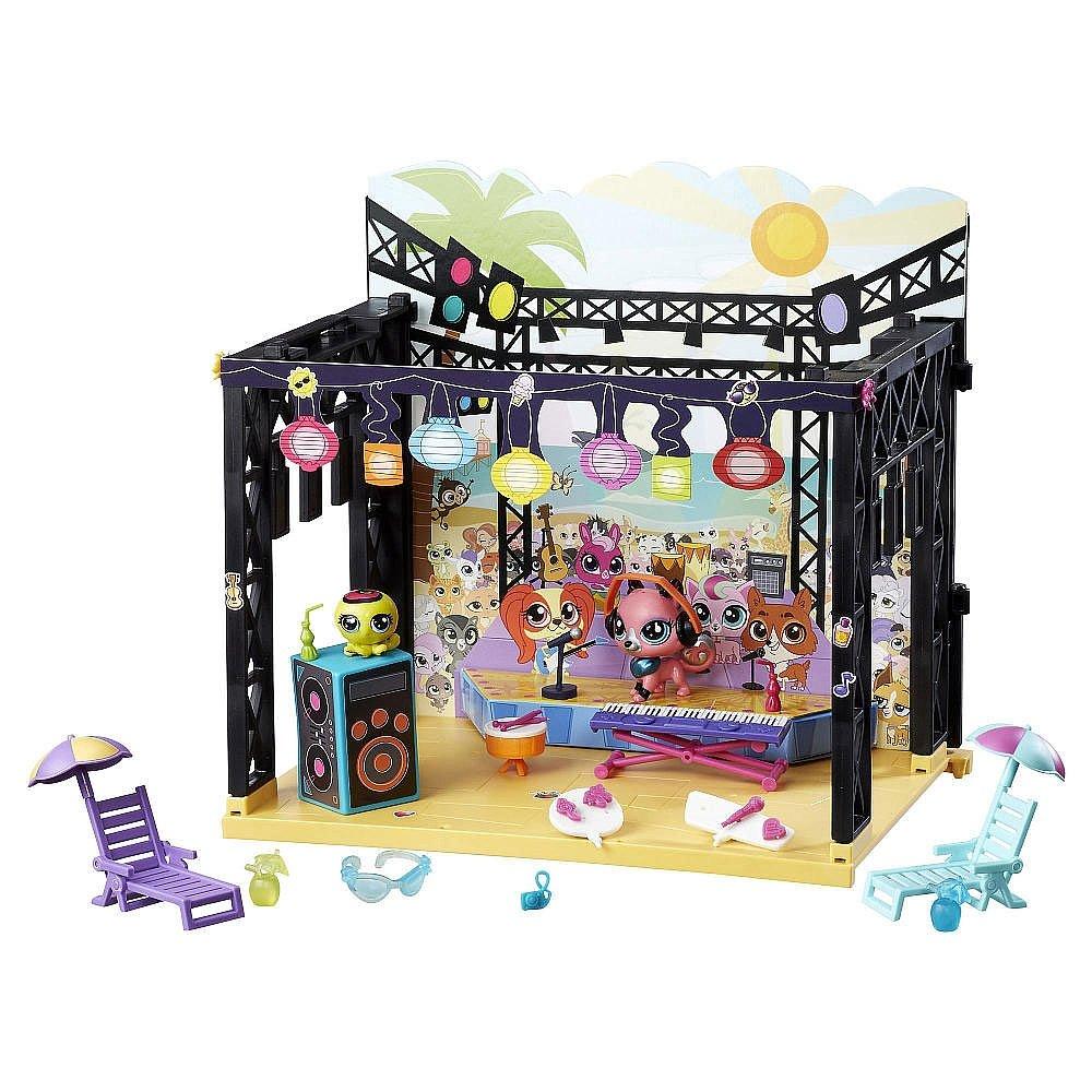 Littlest Pet Shop Showtime Surfside Concert Playset