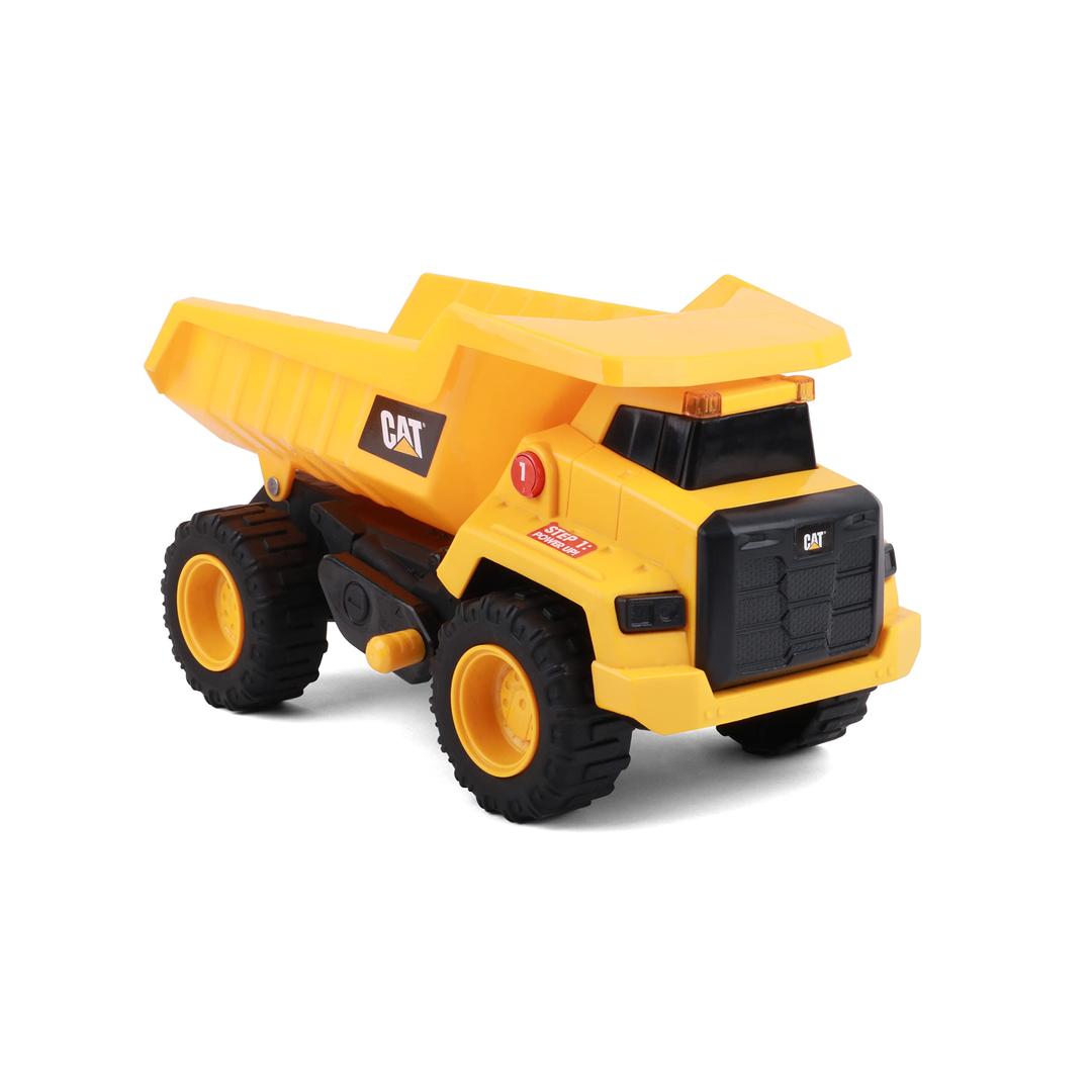 CATConstruction Toys, Power Haulers Dump Truck, Realistic Lights and Sounds, Motion Drive Technology, Working Features, & Realistic Construction Experience.