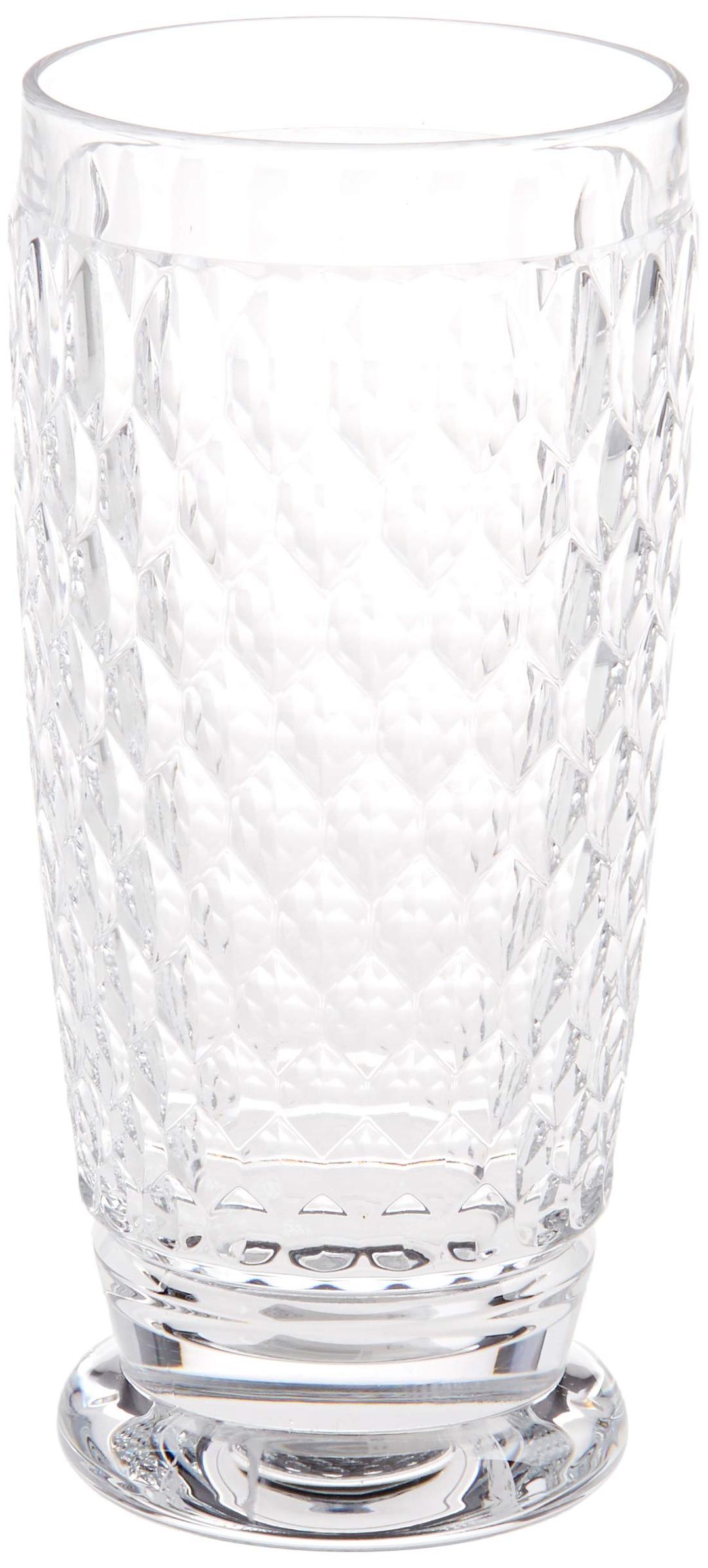 Villeroy & BochBoston Clear Crystal Highball Glasses, Set of 4