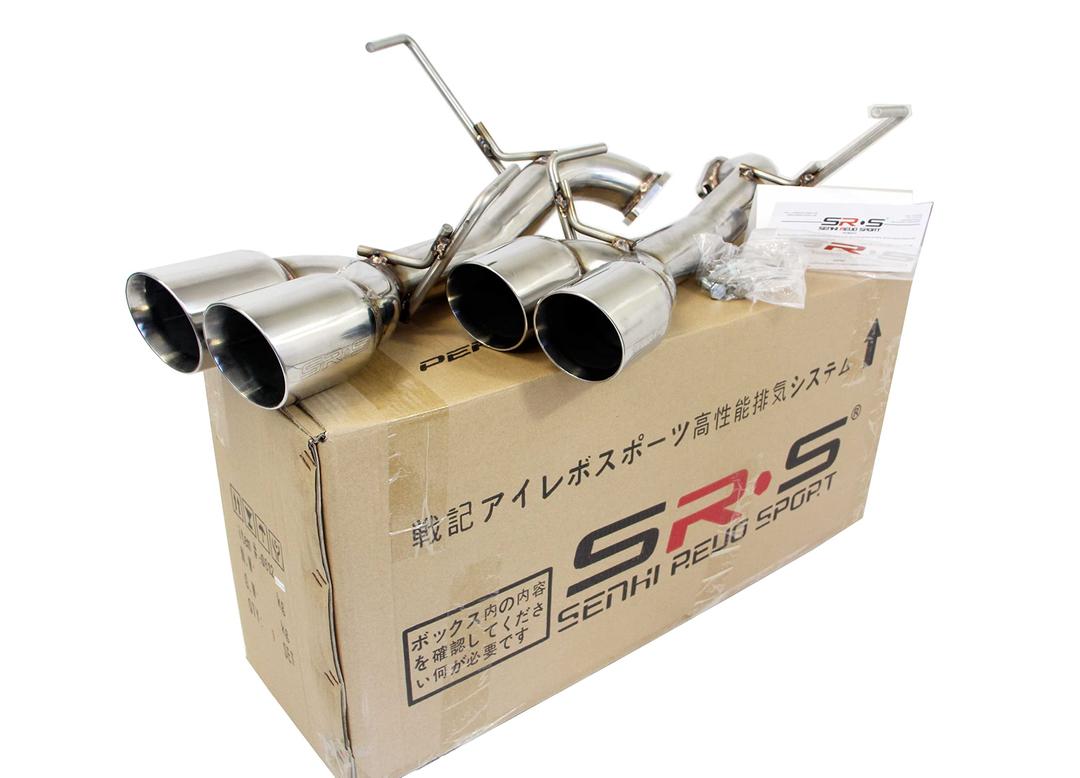 SRS Quad Axleback Exhaust Compatible/Replacement for 2015-2021 Subaru WRX STI