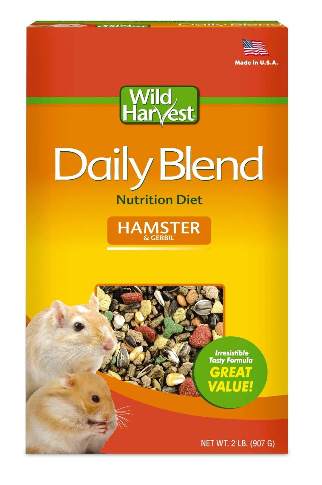 Wild Harvest E137596 Daily Blend p-83138 32 OZ, Premium Hamster/Gerbil Food, 2 Pound (Pack of 1)