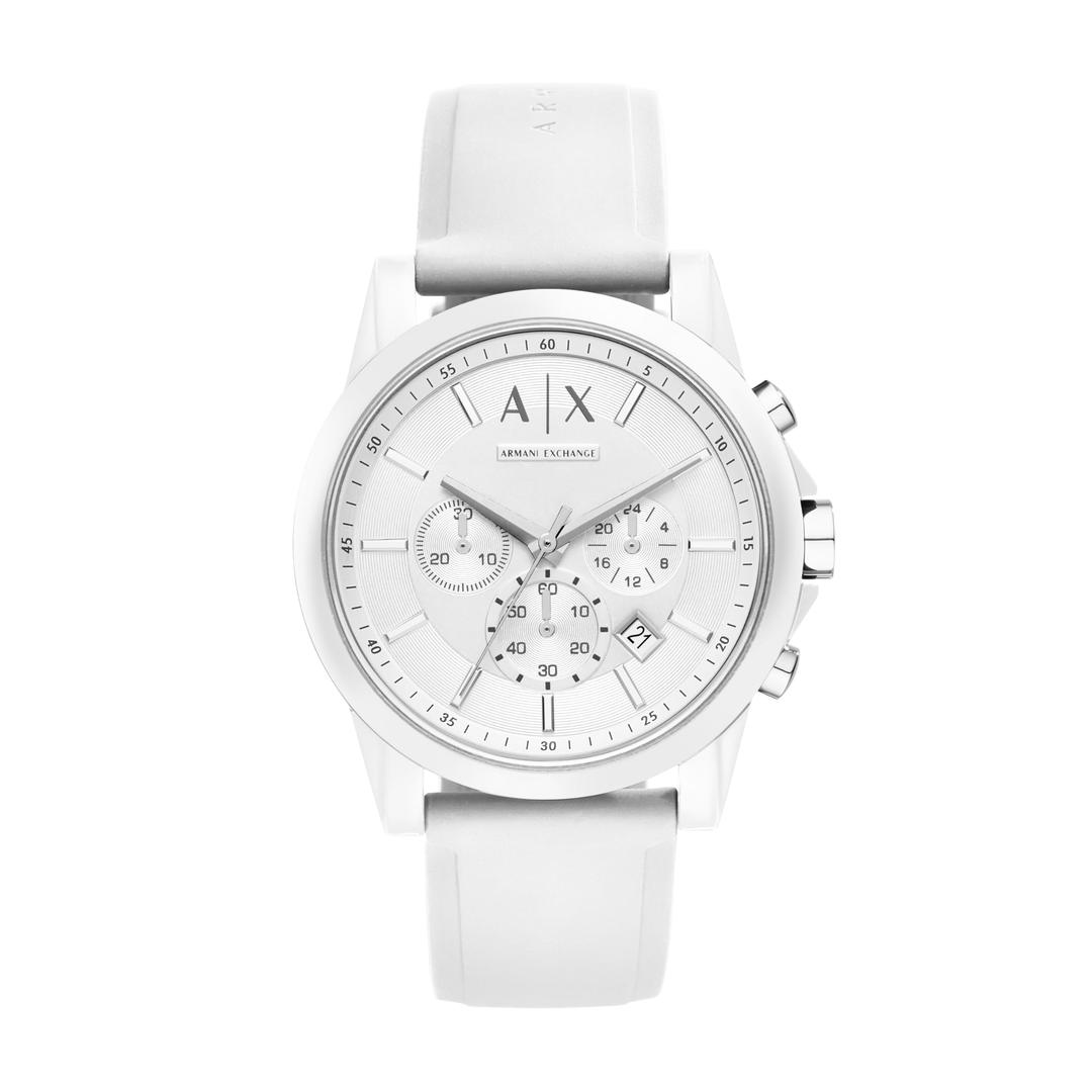 AX Armani Exchange Chronograph Watch for Men with Leather, Stainless Steel or Silicone Band