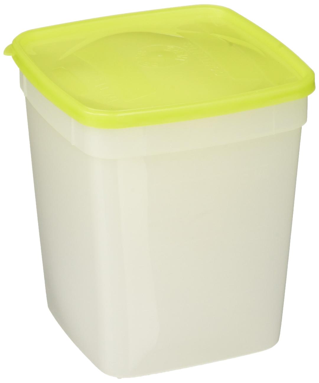 Arrow Home Products 1-Quart 00044 Freezer Containers, 3-Pack, White/green