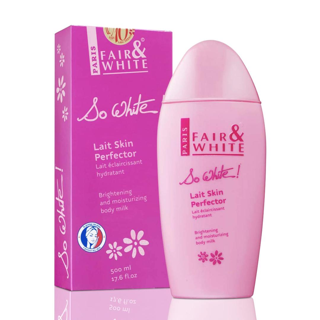 FAIR & WHITESo White, Skin Brightening Lotion - 500 ml / 17.6 Fl oz - Daily Moisturizing Body Lotion