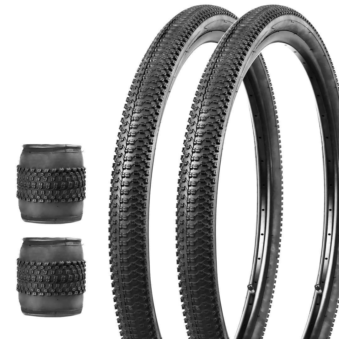 Bike Tire One/Two Pack 20/24/26/27.5/29 Inch Tire Folding Bead Replacement Tyre 20 x 2.125/24 x1.95/26 x 1.95/27.5 x 1.95/29 x 2.1 MTB Mountain Bicycle Tires