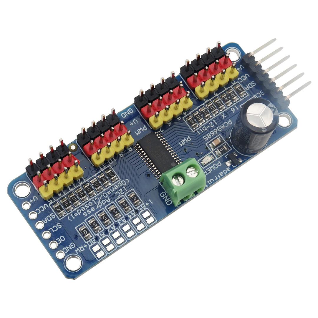 PCA9685 16 Channel PWM Servo Motor Driver 12-Bit IIC Module for Arduino Robot or Raspberry pi