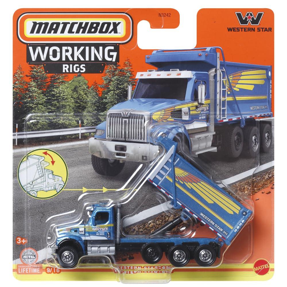 MatchboxWestern Star 49X, Working Rigs 9/16 [Blue], N3242