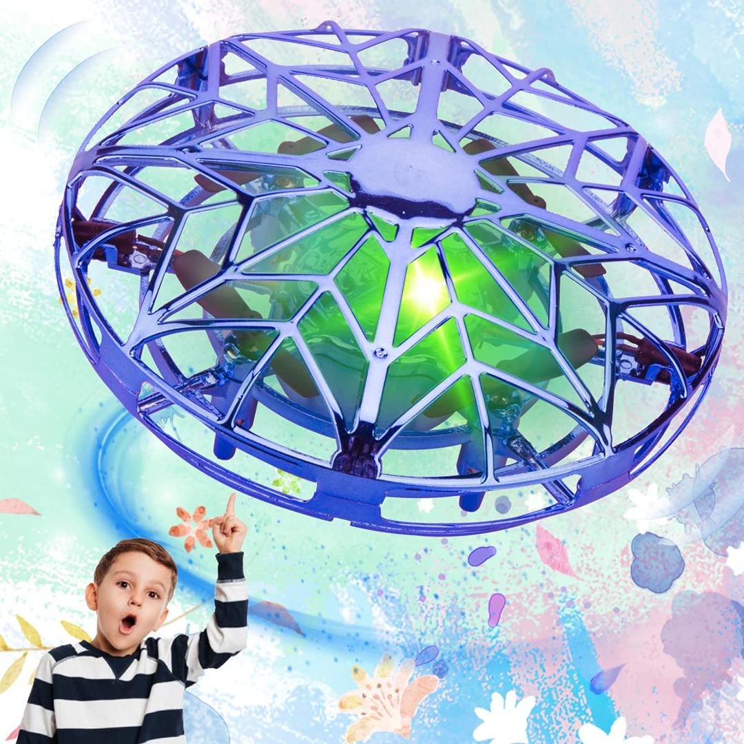 KToyoung Hand Operated Drones,Mini Drone for Kids Adults Indoor Outdoor Motion Sensor Small Flying Ball Toy