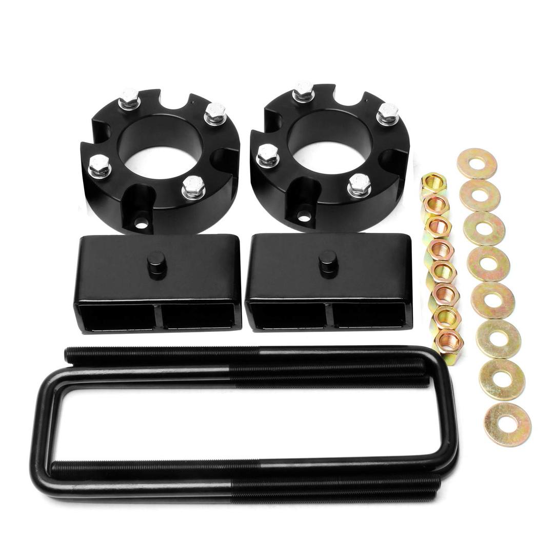 ZY WHEEL 3'' Front and 2'' Rear Leveling Lift Kit Compatible for 2007-2021 Toyota Tundra 2WD 4WD