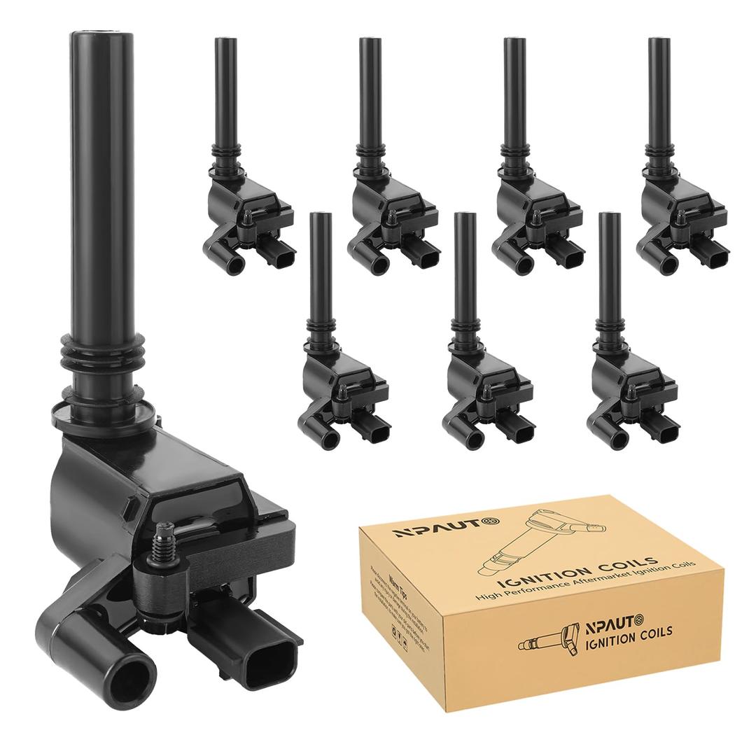 NPAUTO Ignition Coil Pack Replacement for 5.7L V8 Hemi 2003 2004 2005 Dodge Ram 1500 2500 3500, Dodge Durango, 5.7 SLT ST Pickup, UF378, Set of 8