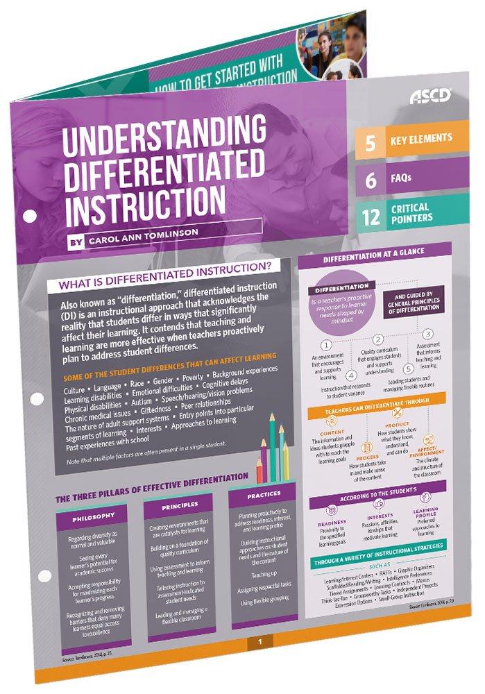 Understanding Differentiated Instruction (Quick Reference Guide 25-Pack)