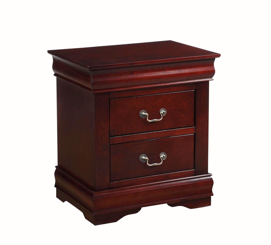 AcmeAcme Louis Philippe Nightstand in Cherry