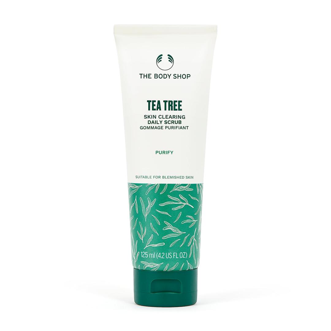 The Body ShopTea Tree Skin Clearing Daily Face Scrub - Exfoliating and Purifying For Blemished Skin - Vegan - 4.2 Fl Oz