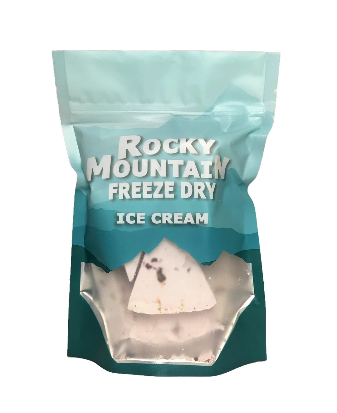 Freeze Dried Ice Cream - Organic - Pure Bliss, No Additives - Elevate Your Treats with Rocky Mountain Freeze Dry Artisan Crafted Crunchy Creamy Ice Creams (Dark Cherry Chip)