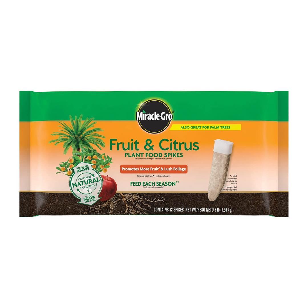 Miracle-Gro Fruit & Citrus Plant Food Spikes