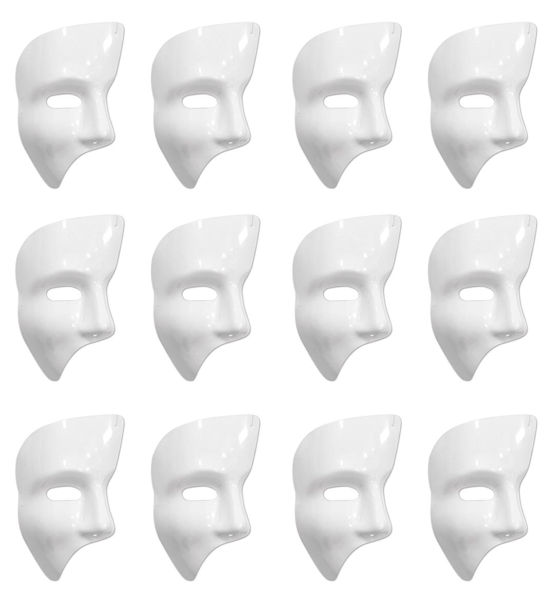 BeistleBeistle S60820-WAZ12 Phantom Masks, White