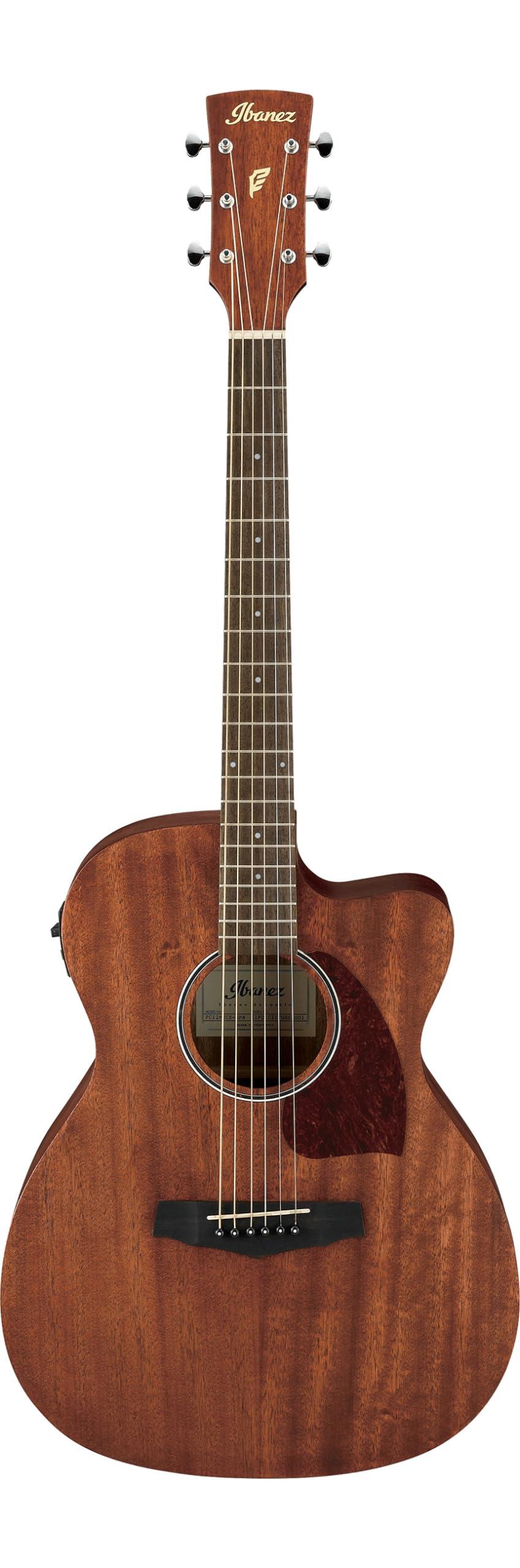 IbanezPC12MHCE-OPN Electro Acoustic Guitar, Open Pore Natural