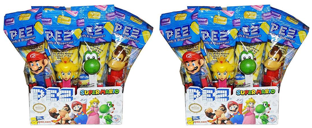 Pez Nintendo Super Mario Dispensers (24 Pack)