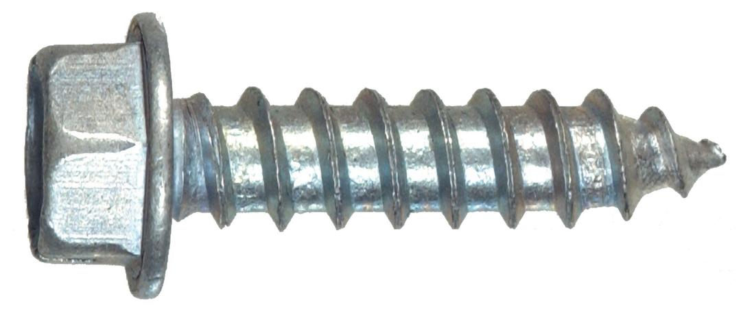 Hillman 3761 8 x 3/4 in. Aluminum Hex Washer Head Sheet Metal Screw, 0.75 inches (25-Pack)