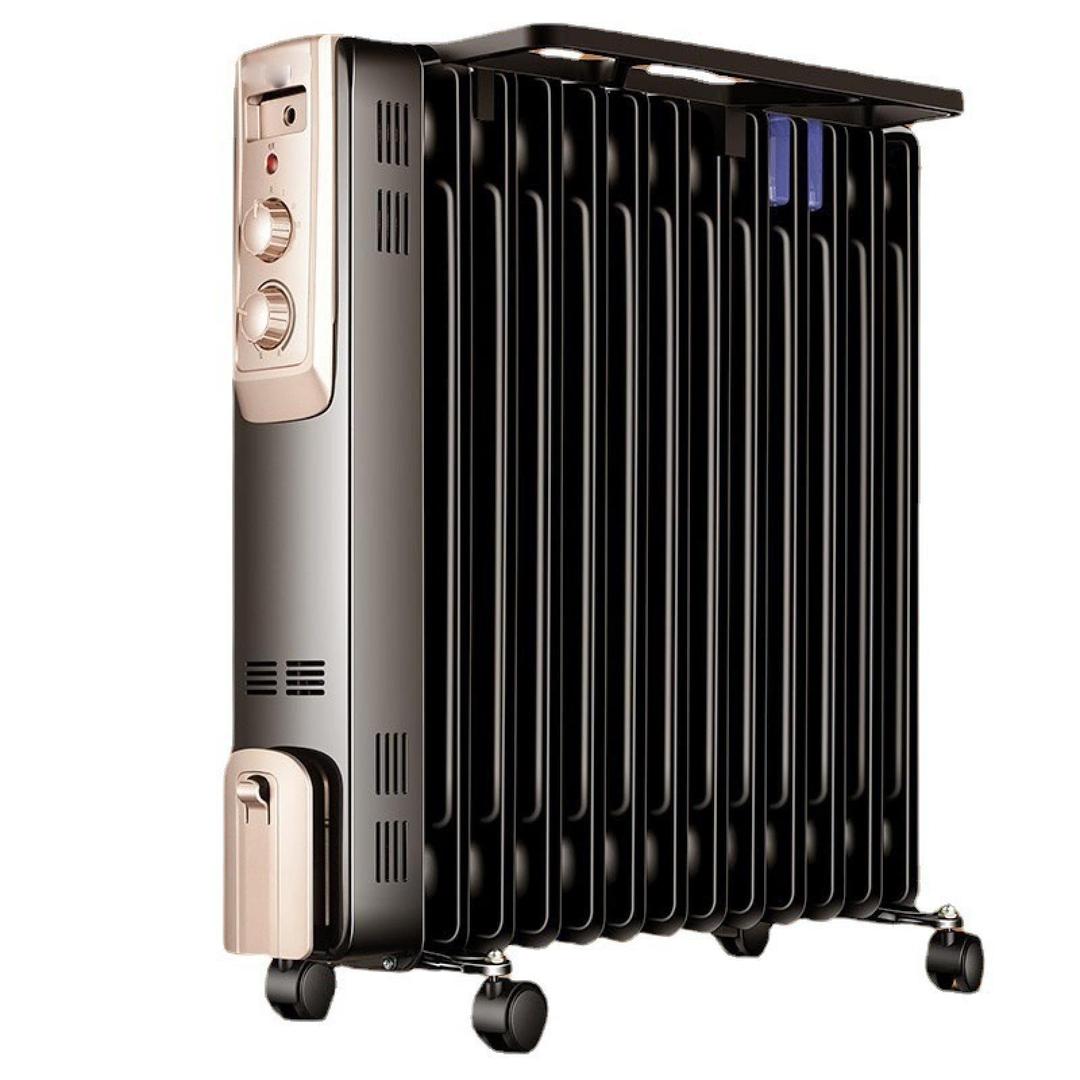 Oil Filled Heater Portable Electric Oil Filled Radiator, Silent Space Heater with Thermostat, Overheat Cut Off & Safety Cut-Off