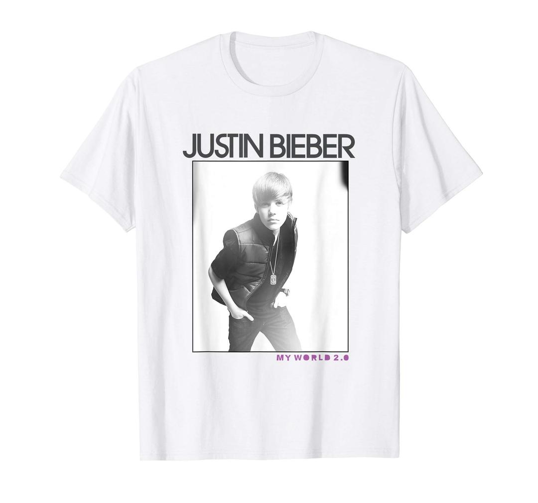 Justin BieberOfficial My World 2.0 Photo T-Shirt