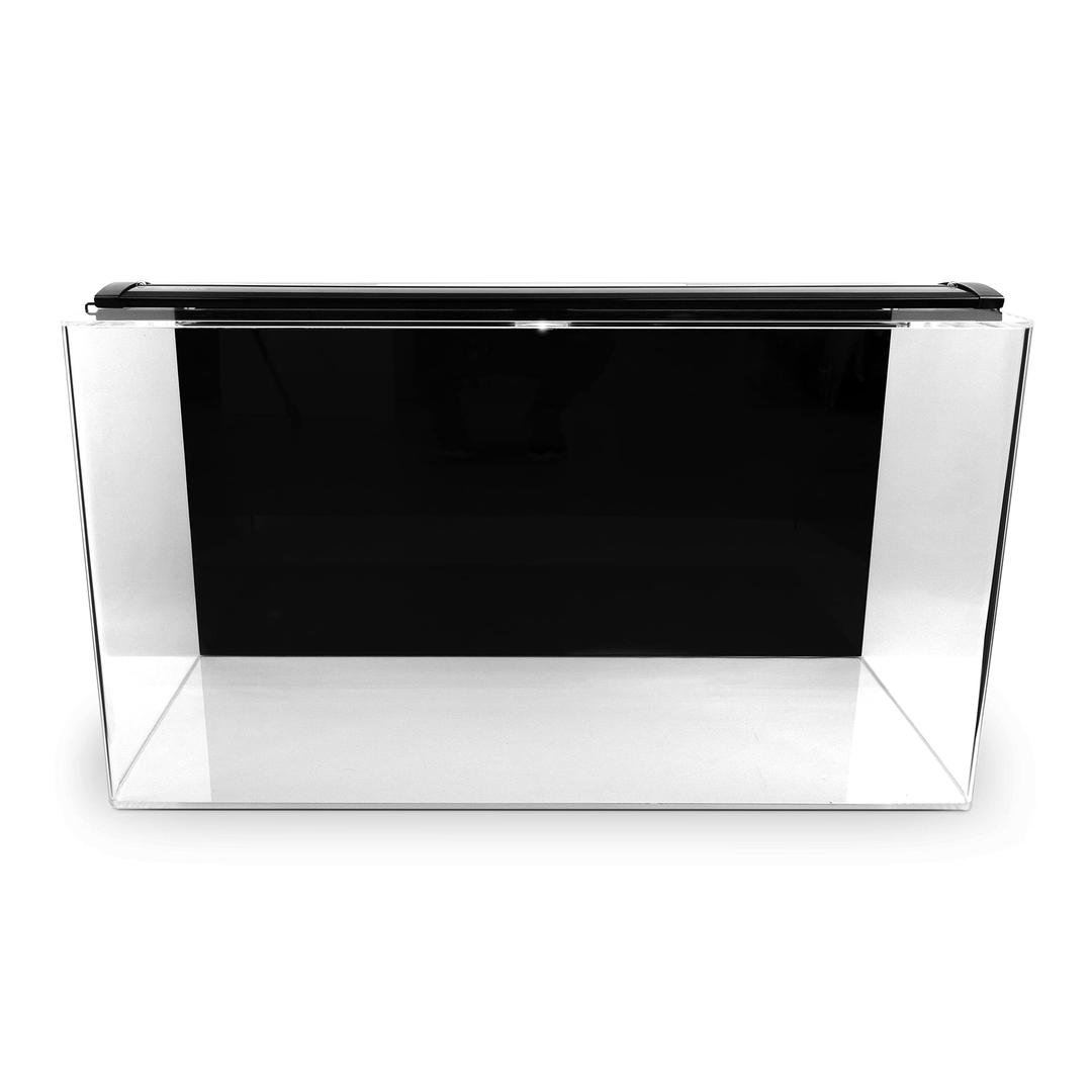 Seaclear 50 Gal Acrylic Aquarium Combo Set, 36 x 15 x 20, Black