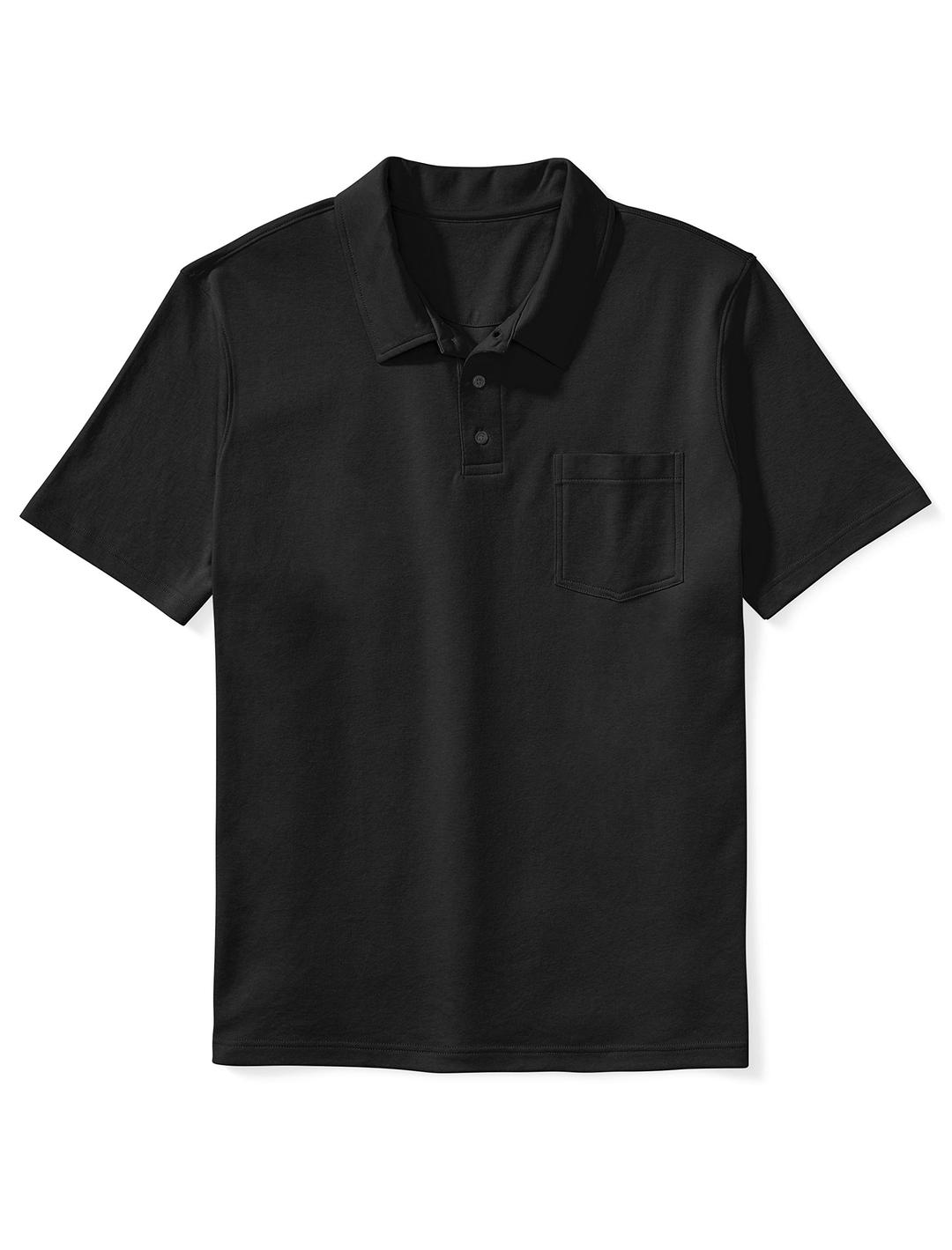 Amazon Essentials Men's Big & Tall Jersey Polo Shirt fit by DXL