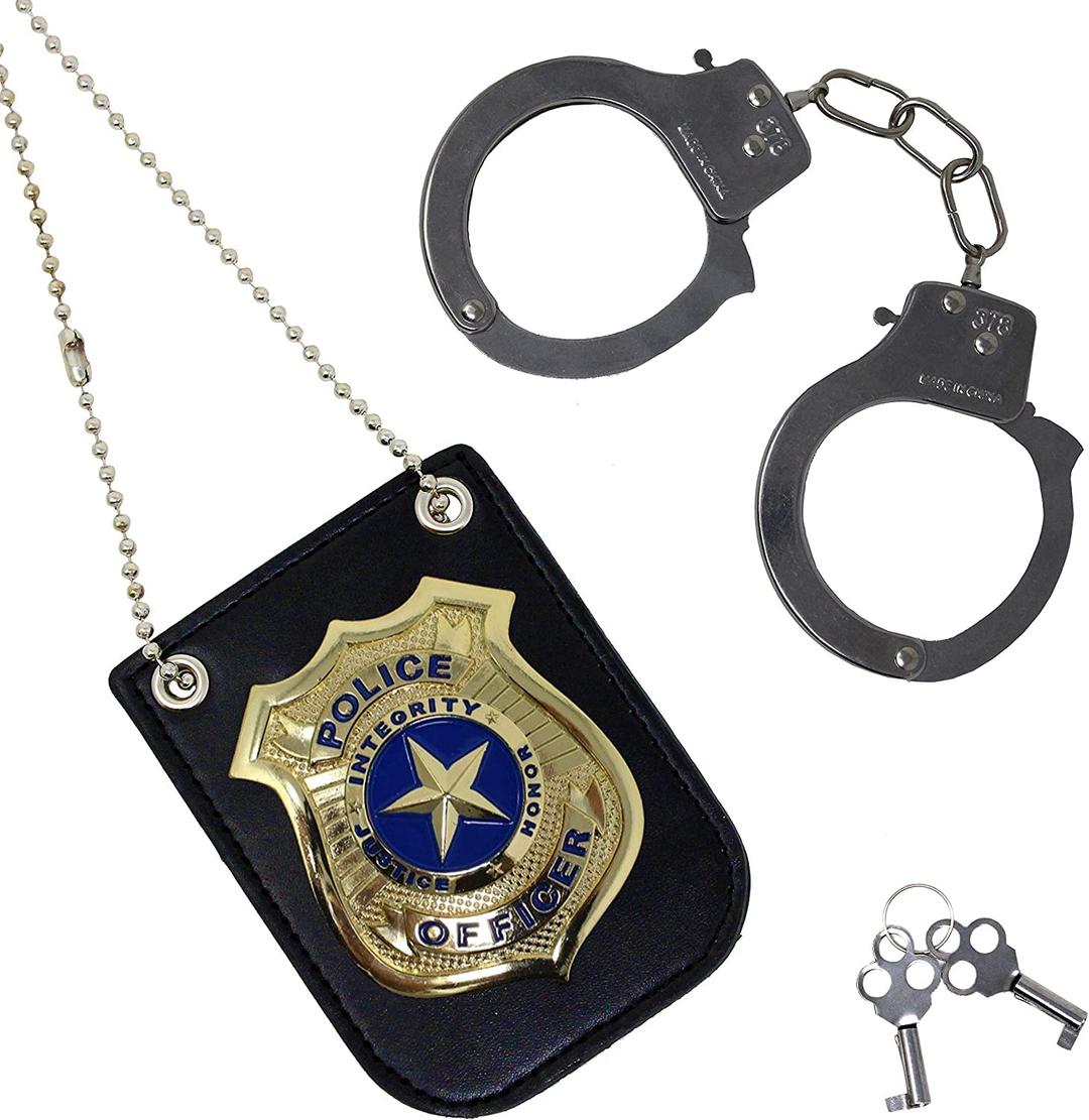 YLMKDE Creations Police Pretend Play Toy Set for School Classroom Dress Up Pretend Play, Detective Role Play Accessory,Birthday Party Favor Supplies