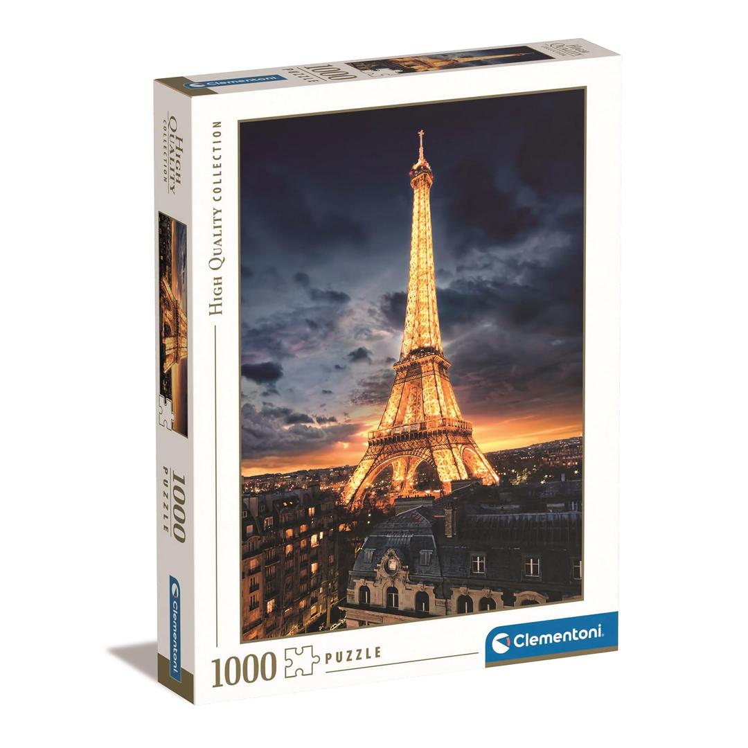 Clementoni - 39514 - Collection Puzzle - Tour Eiffel - 1000 pieces - Made in Italy - Jigsaw Puzzles for Adult