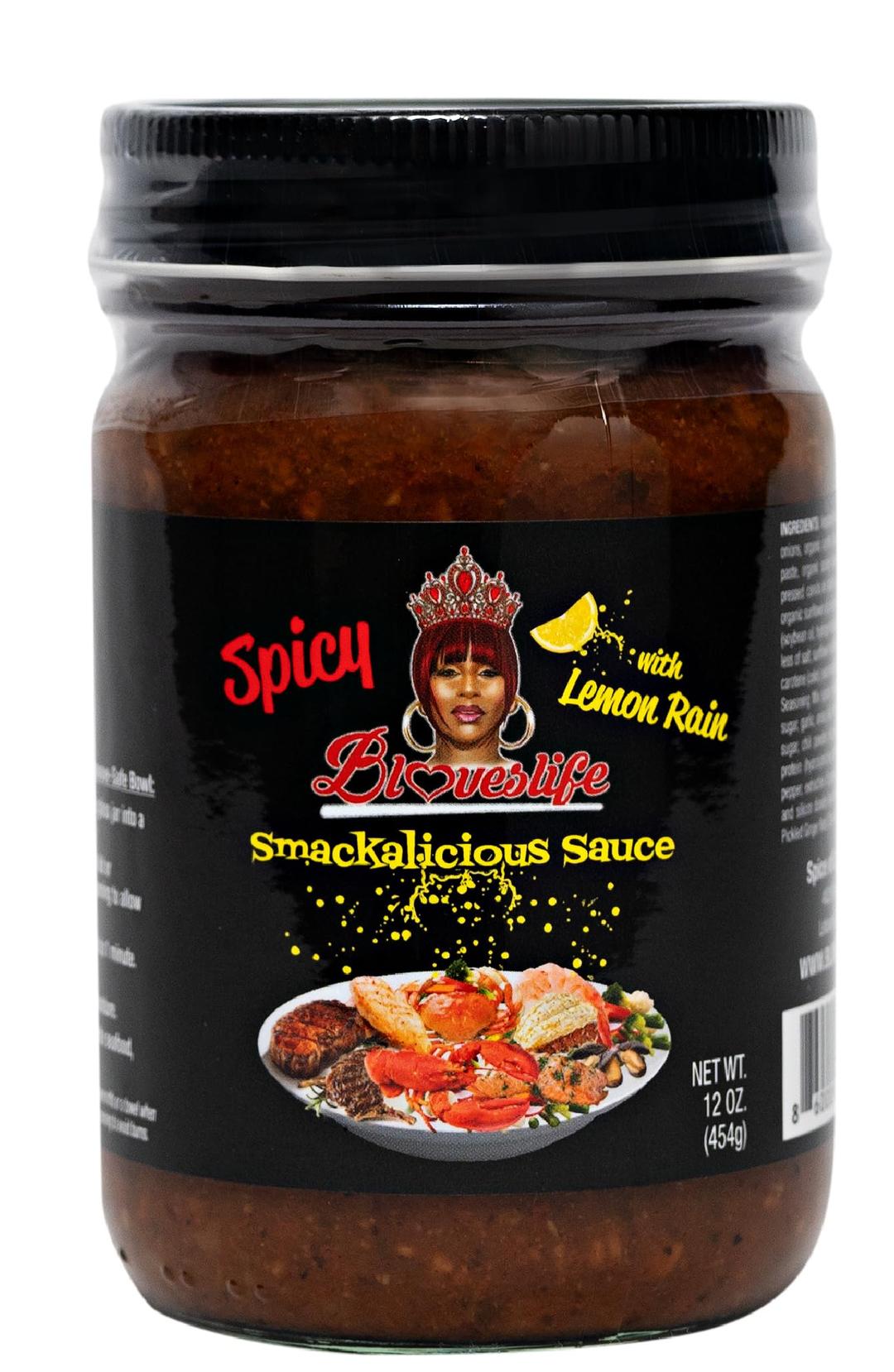 Smackalicious Seafood Sauce (Spicy) with Lemon Rain