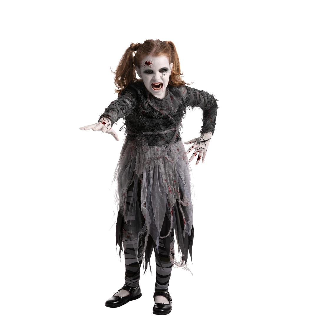 Spooktacular Creations Bandage Zombie Costume, Halloween Girl Scary Costume for Halloween Dress Up Party, Role Playing