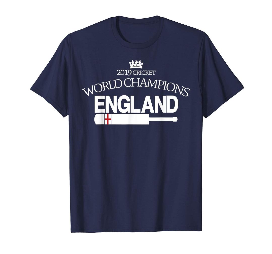 Cricket of the WorldENGLAND CRICKET (2019 WORLD CHAMPIONS with bat) T-Shirt