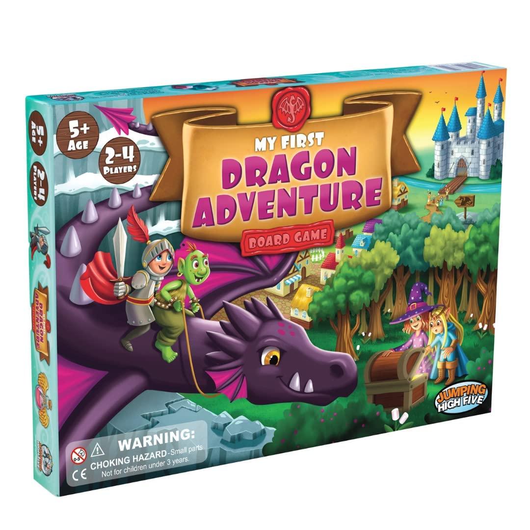 My First Dragon Adventure Board Game! Save The Kingdom Beginner Fantasy Adventure Game for Kids 5+, Exciting Hands-On Fun for Children, Parents, and Classrooms