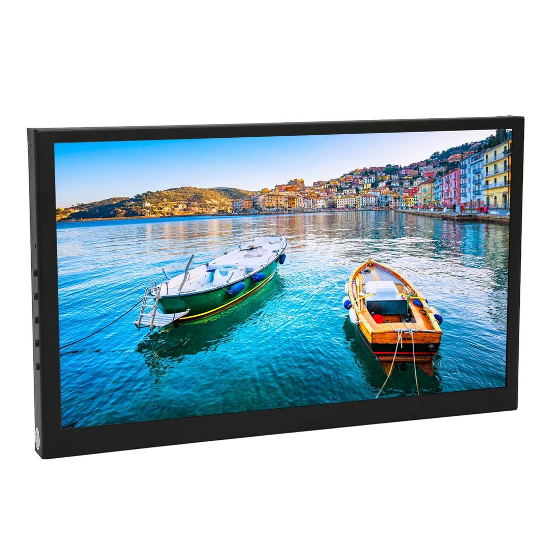 Sorandy10.1 IPS Capacitive Inch Touchscreen Monitor 1024x600 HD Display Portable Laptop Screen Dual Built in Speakers and Jacks, Compatible with Windows, OS X, RPI 4 3 2 Zero B B+ A