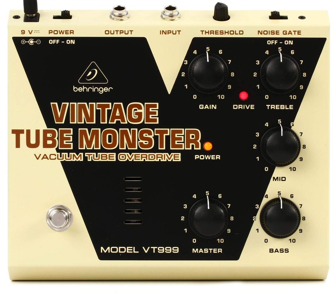 BehringerVT999 Vintage Tube Monster Overdrive Pedal