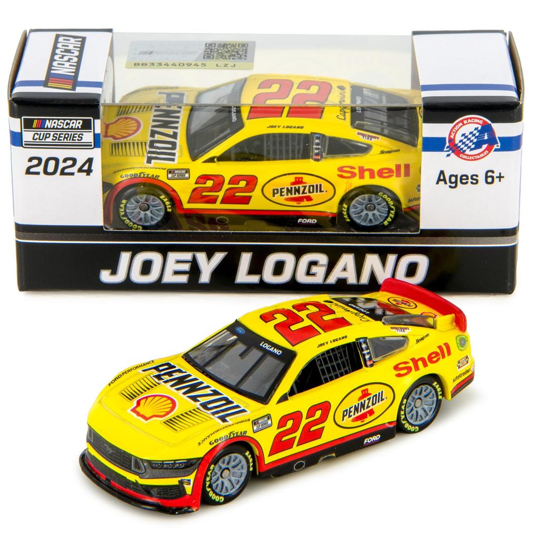 Lionel RacingJoey Logano 2024 Shell Pennzoil Diecast Car 1:64 Scale