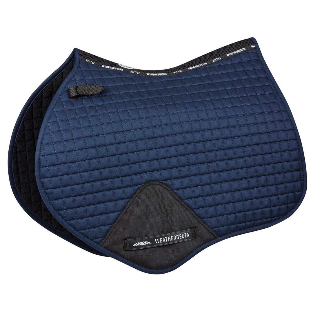 Weatherbeeta Prime Jump Shaped Saddle Pad, Navy, Full