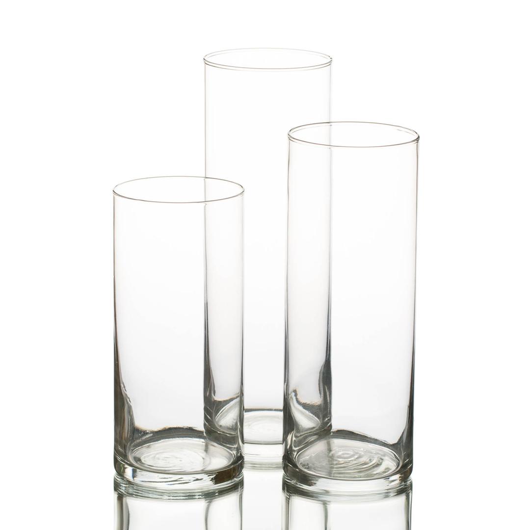 Eastland® Glass Cylinder Vase Set of 3