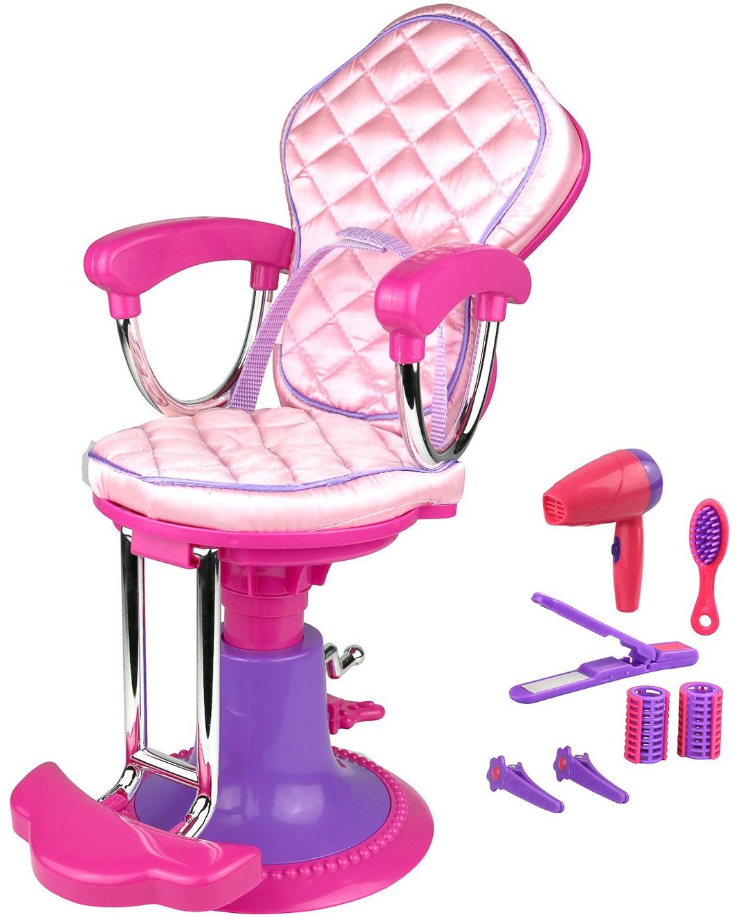 Click N' PlayDoll Salon Chair and Accessories. Perfect For 18 inch American Girl Dolls