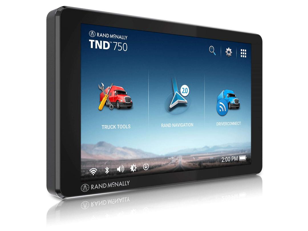 Rand McNallyTND 750 7-inch GPS Truck Navigator, Easy-to-Read Display, Custom Truck Routing and Rand Navigation 2.0