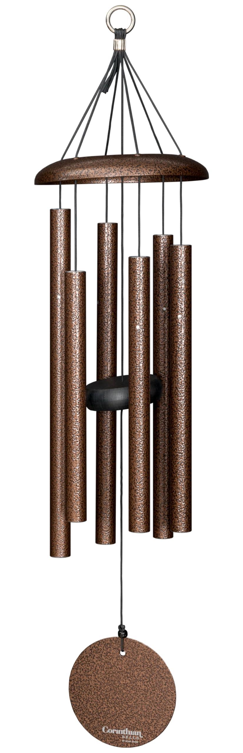 Corinthian Bells by Wind River - 27 inch Copper Vein Wind Chime for Patio, Backyard, Garden, and Outdoor Decor (Aluminum Chime) Made in The USA