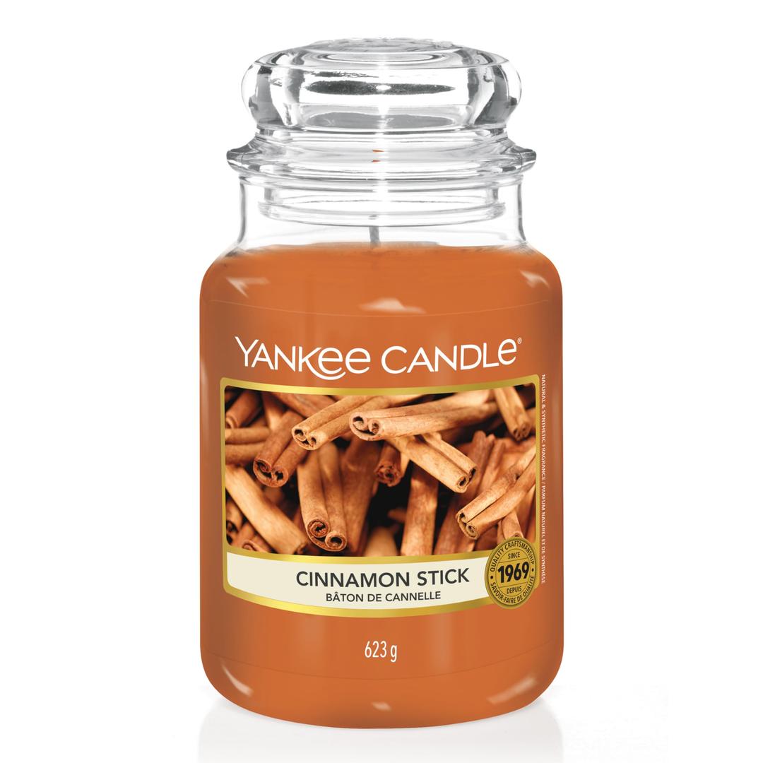 Yankee CandleScented Candle | Cinnamon Stick Large Jar Candle | Long Burning Candles: up to 150 Hours | Perfect Gifts for Women