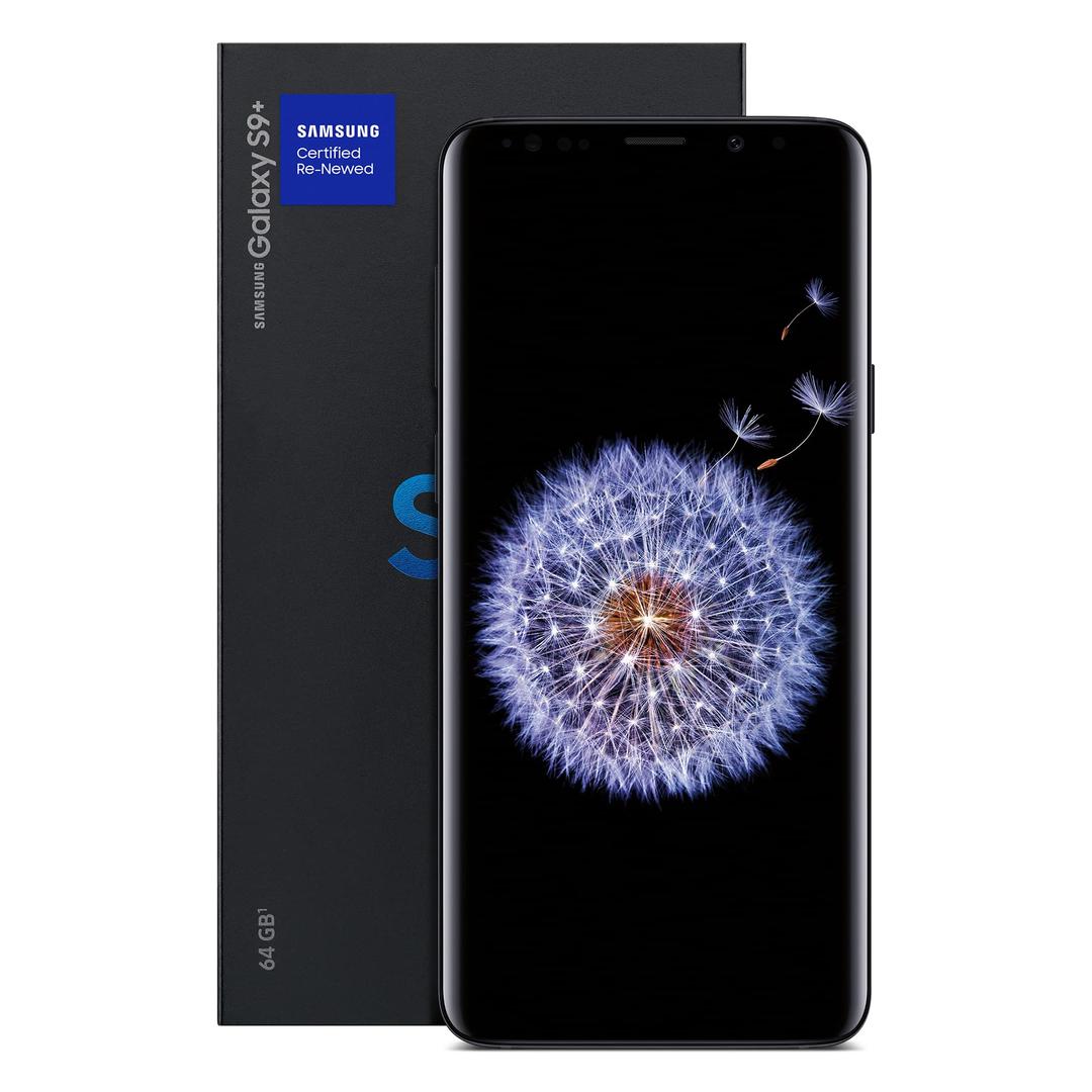 Samsung Galaxy S9+, 64GB, Midnight Black - For Verizon (Renewed)  Samsung Galaxy S9, 64GB, Midnight Black - For Verizon (Renewed)  Samsung Galaxy S8+, 64GB, Midnight Black - Fully Unlocked (Renewed)  SAMSUNG SM-G950 Galaxy S8 Unlocked 64GB - US Version (Midnight Black) - US Warranty  Samsung Galaxy S8, 64GB, Orchid Gray - Fully Unlocked (Renewed)  Samsung Galaxy S8 Plus SM-G955U 64GB for AT&T (Renewed)  Samsung Galaxy S8 64GB G950U T-Mobile GSM Unlocked - Midnight Black (Renewed)  Samsung Galaxy S8+ (Plus) SM-G955U Orchid Gray 64GB - Unlocked (US Version) (Renewed)