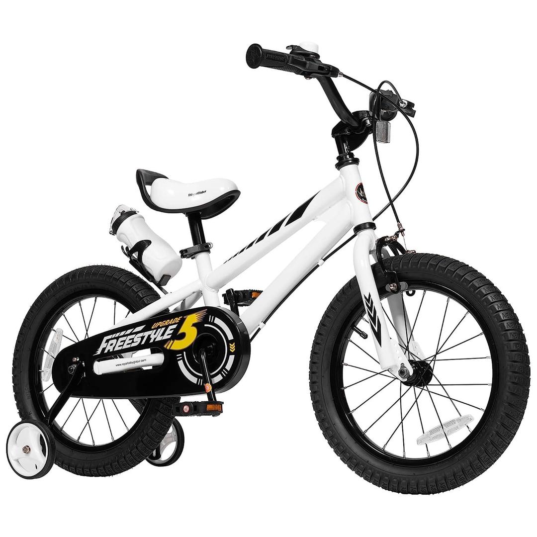 RoyalBaby Freestyle 5/7 Sport Kids Bike 12 14 16 18 20 Inch Wheel Dual Handbrake BMX Bicycle Boys Girls Ages 3+ Years